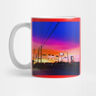 West Columbia sunset Mug